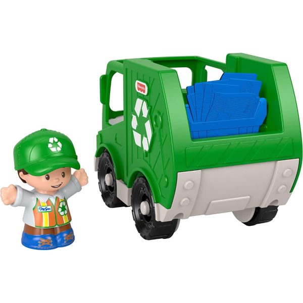 fisher price little people recycle truck (5)