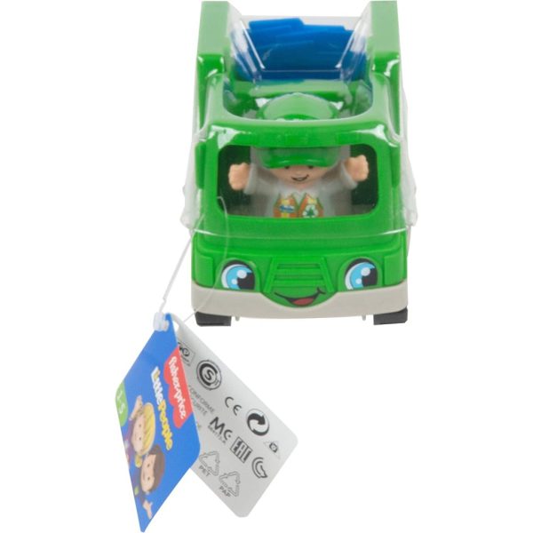 fisher price little people recycle truck (6)