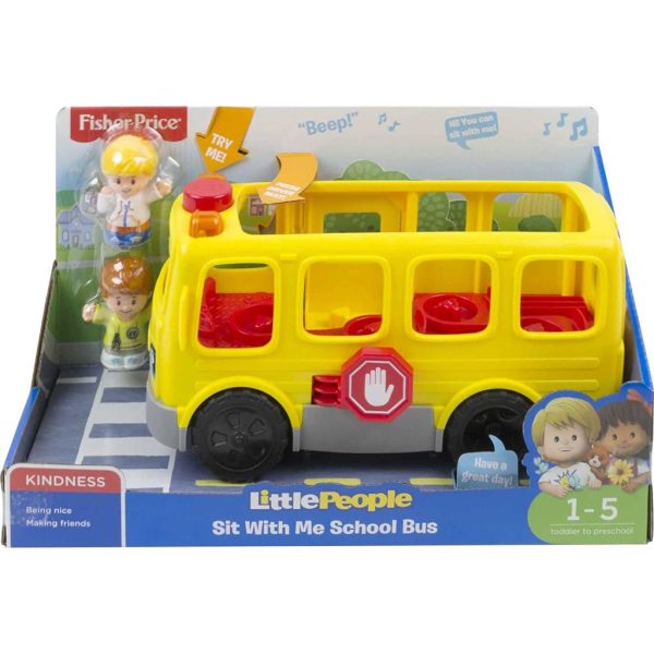 fisher price little people toddler school bus push toy5