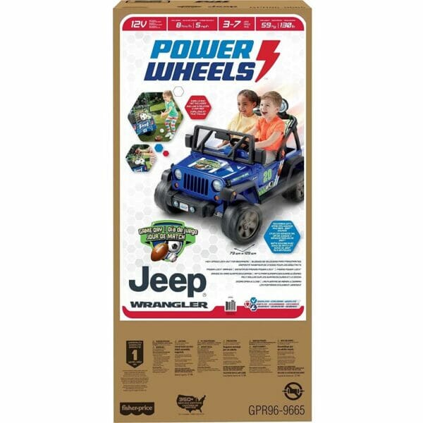 fisher price power wheels gameday jeep wrangler1