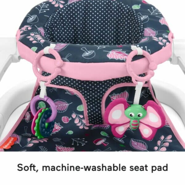 fisher price sit me up floor seat with removable toys, forest finds (1)