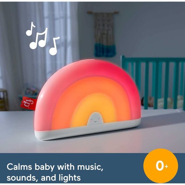fisher price soothe & glow rainbow sound machine 1
