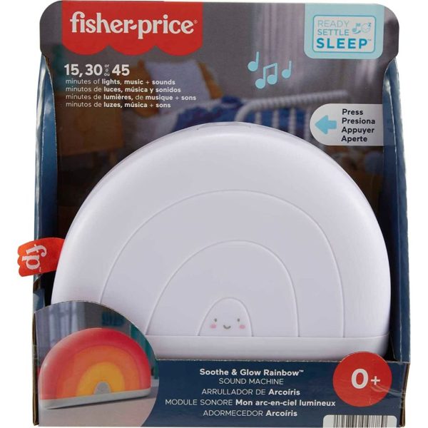 fisher price soothe & glow rainbow sound machine 5