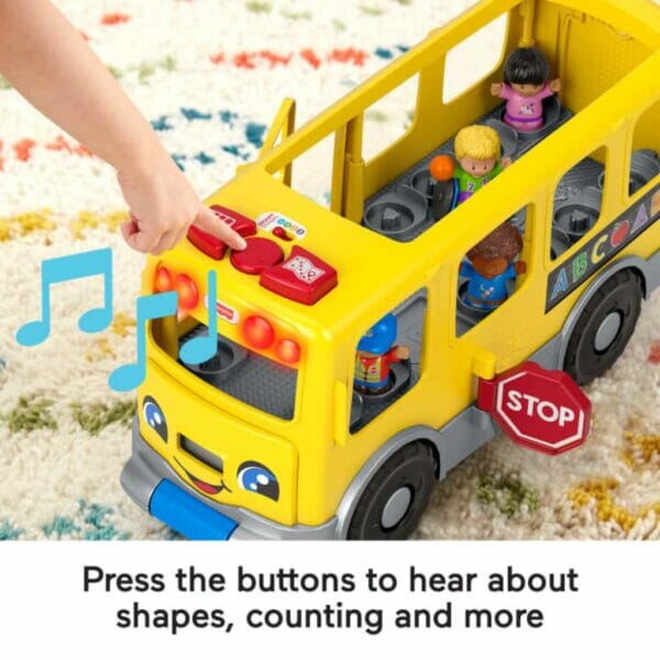 fisher price® little people® big yellow school bus2