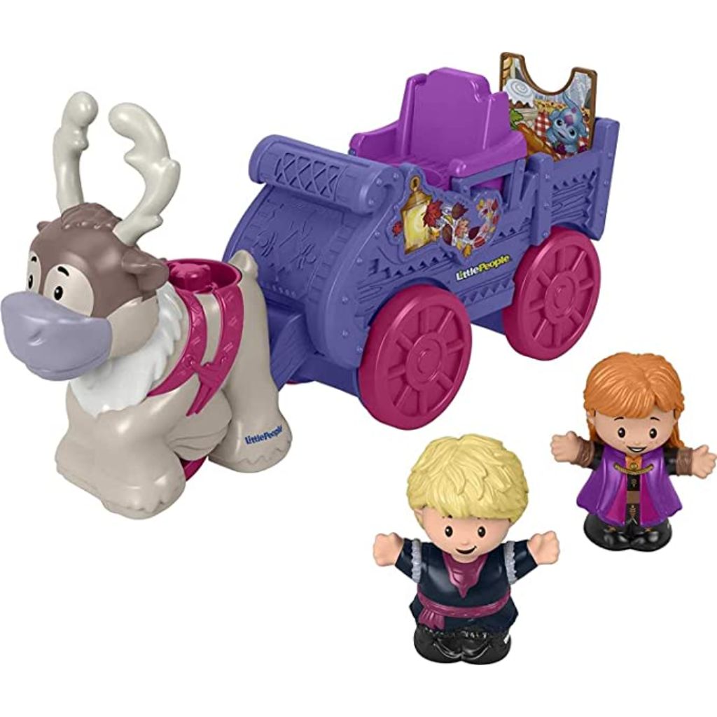 fisher price disney frozen little people wagon (2)