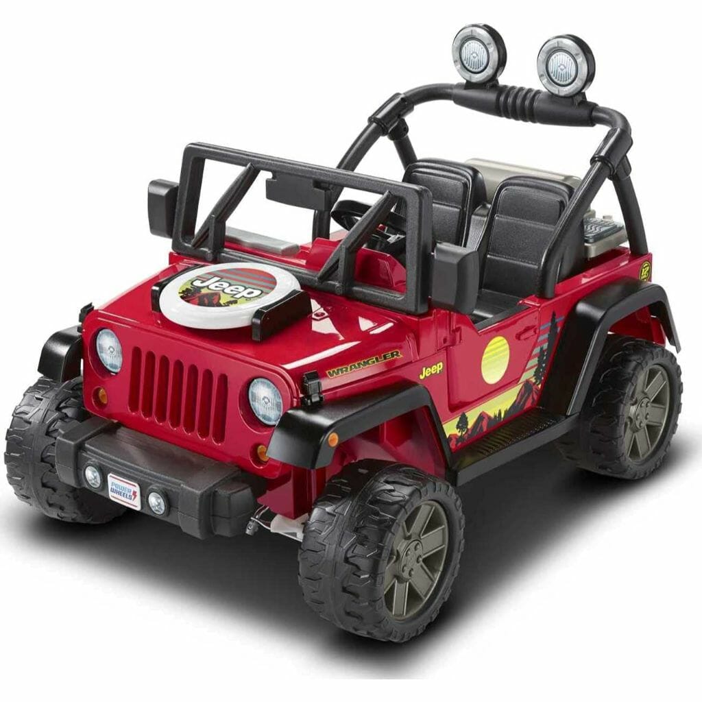 Power Wheels BBQ Fun Jeep Wrangler 12V - D'Best Toys