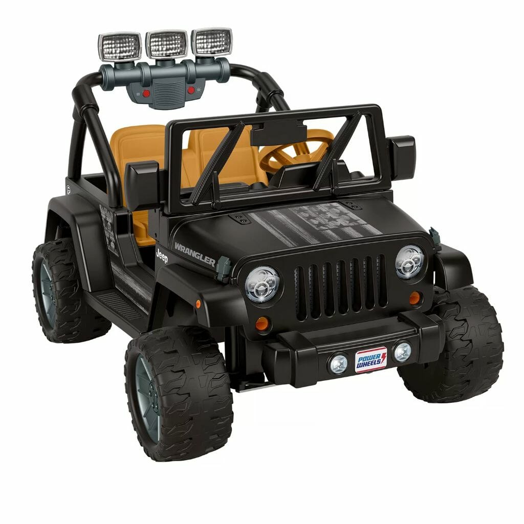 power wheels jeep wrangler 12 volt ride on