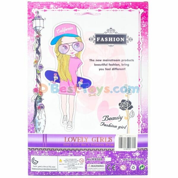 fashion lovely girls pink and flowers skirt5