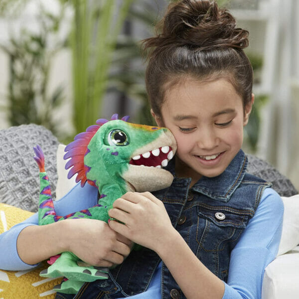 furreal munchin rex baby dino pet, 35+ sound and motion combinations10