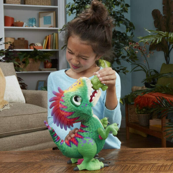 furreal munchin rex baby dino pet, 35+ sound and motion combinations12