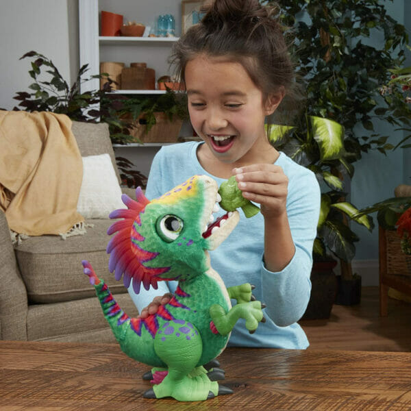 furreal munchin rex baby dino pet, 35+ sound and motion combinations7
