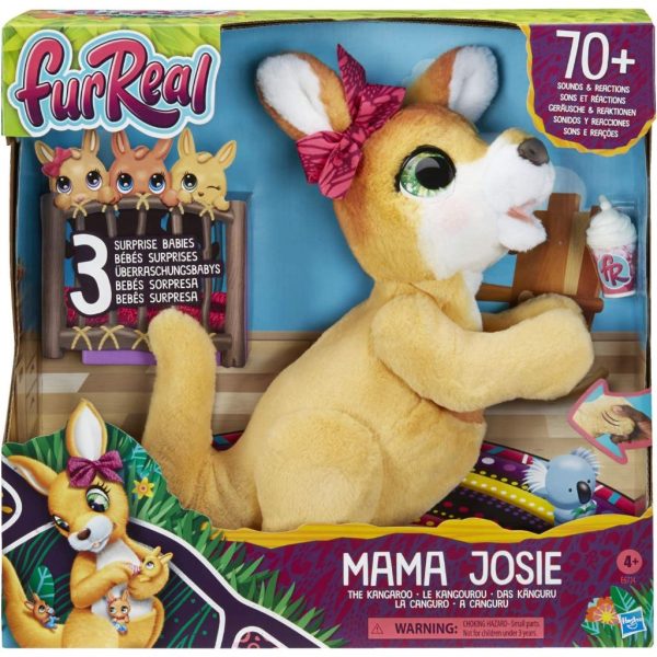 furreal mama josie the kangaroo interactive pet toy 1
