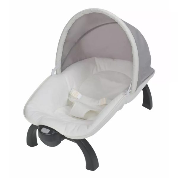 graco pack n play quick connect portable napper deluxe playard, asher (3)