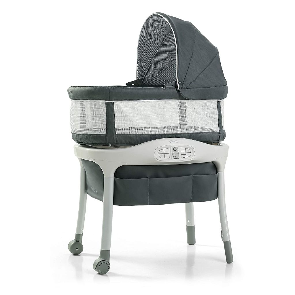 graco sense2snooze bassinet with cry detection hamilton