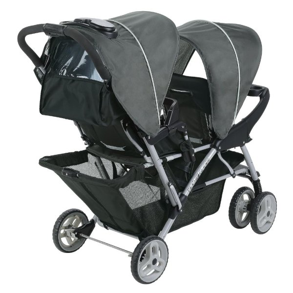 lightweight double strollera