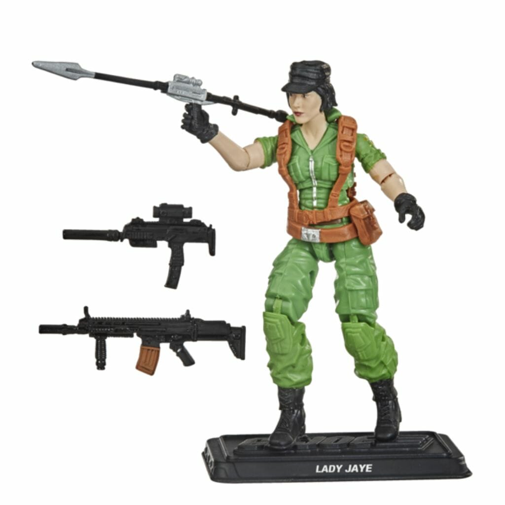 g.i. joe retro lady jaye 3.75 inch collectible action figure