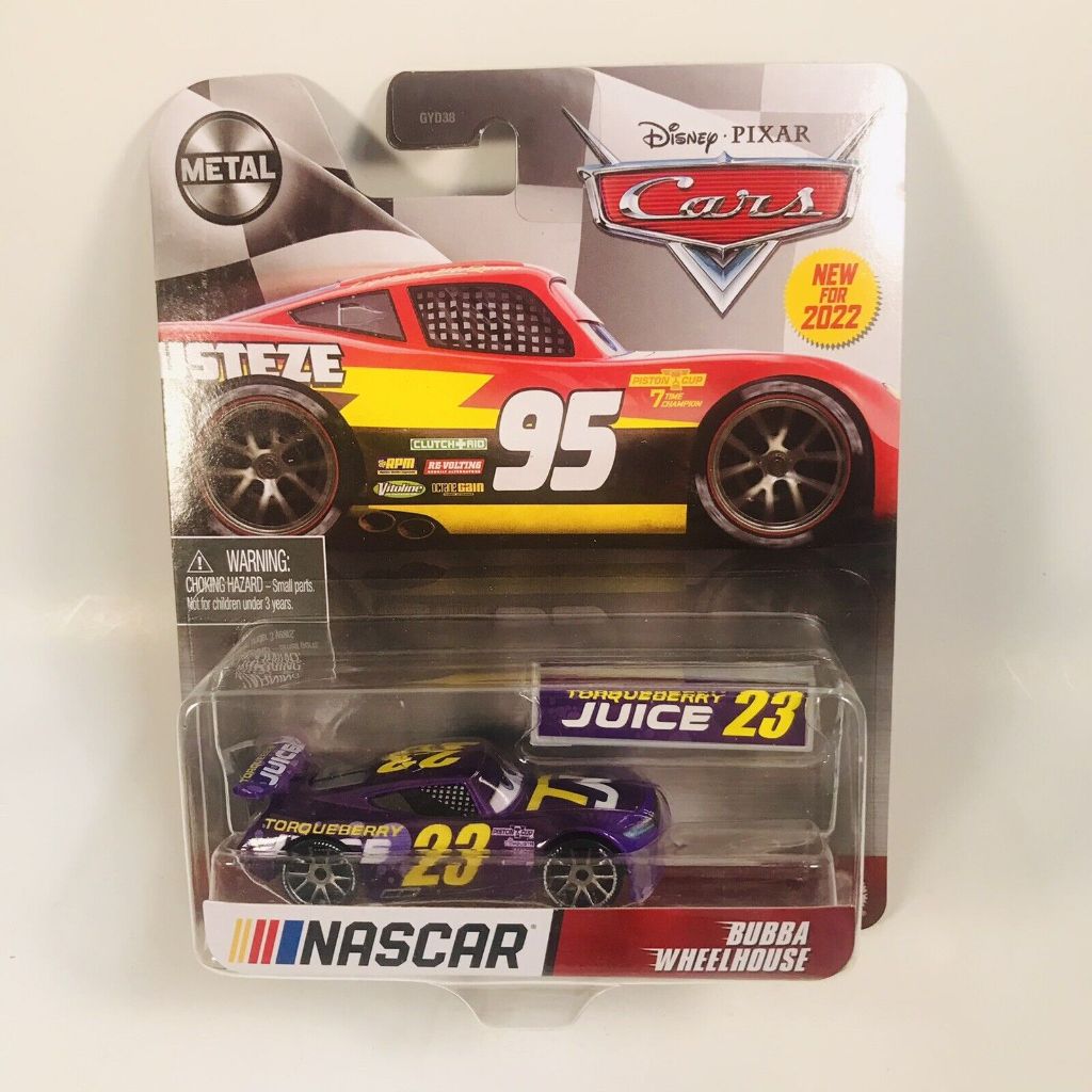 disney pixar cars metal series nascar bubba wheelhouse