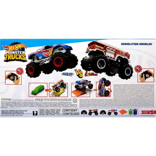 hot wheels 124 scale demolition doubles rc4