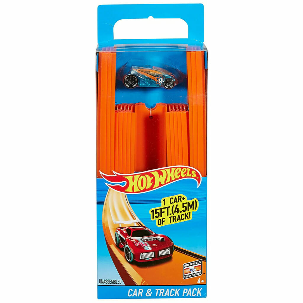 hot wheels car & track pack1