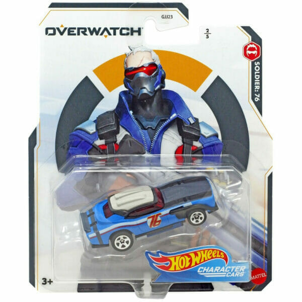 hot wheels character cars blizzard's overwatch soldier 76
