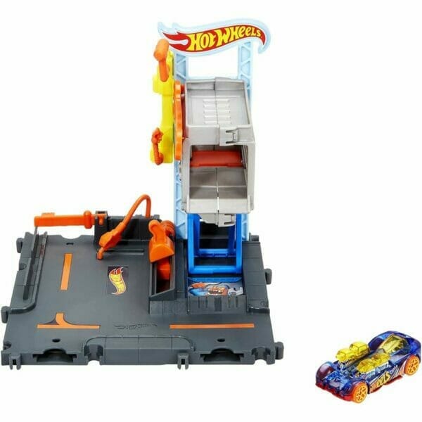 hot wheels city downtown repair station playset (1)