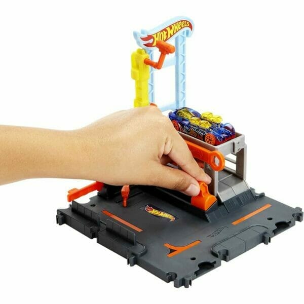 hot wheels city downtown repair station playset (4)