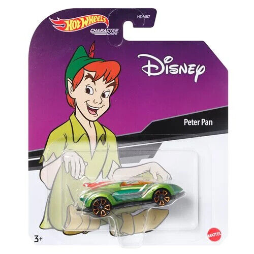 hot wheels disney peter pan