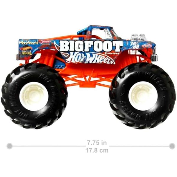 hot wheels monster trucks oversized 1 24 scale 1