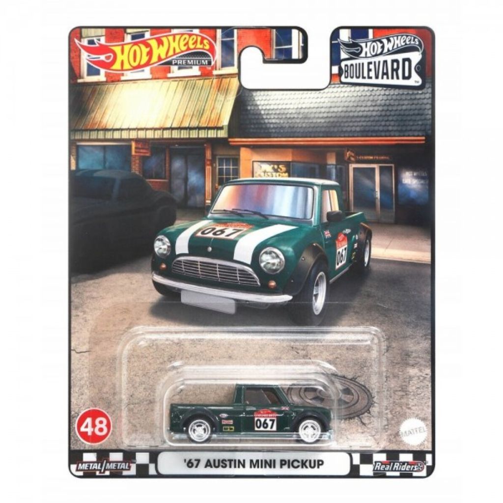 hot wheels premium boulevard '67 austin mini pickup