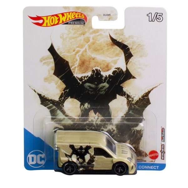 hot wheels premium dc '09 custom ford transit connect (1)