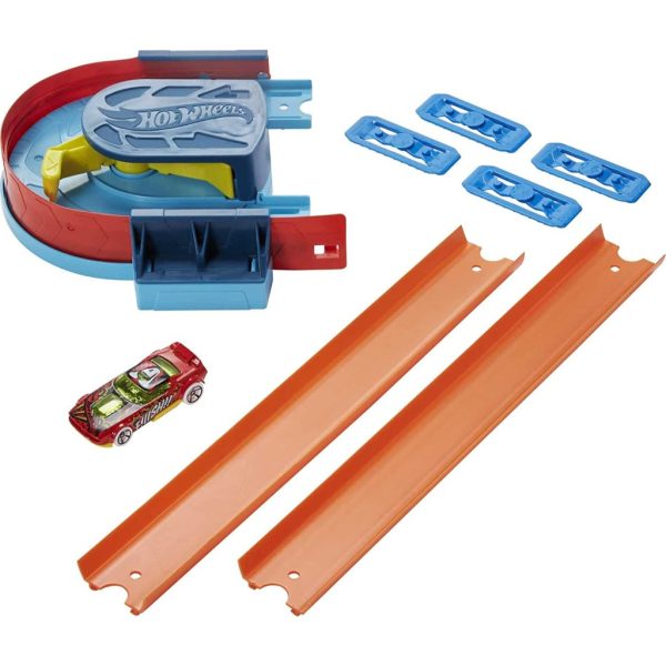 hot wheels track builder pack assorted curve kicker pack (2)
