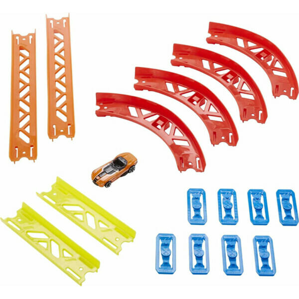 hot wheels track builder unlimited premium curve pack5
