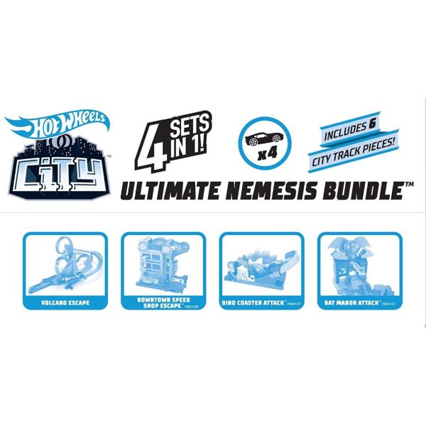 hot wheels ultimate city track set3