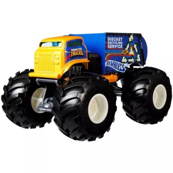 hotwheels monstertrucks will trash it all