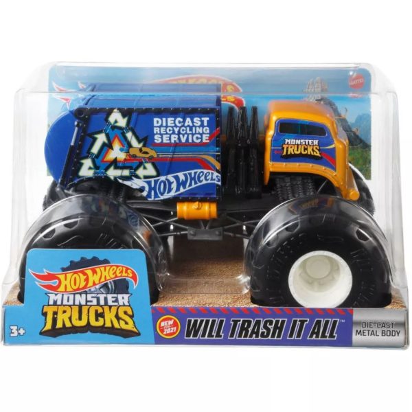 hotwheels monstertrucks will trash it all3
