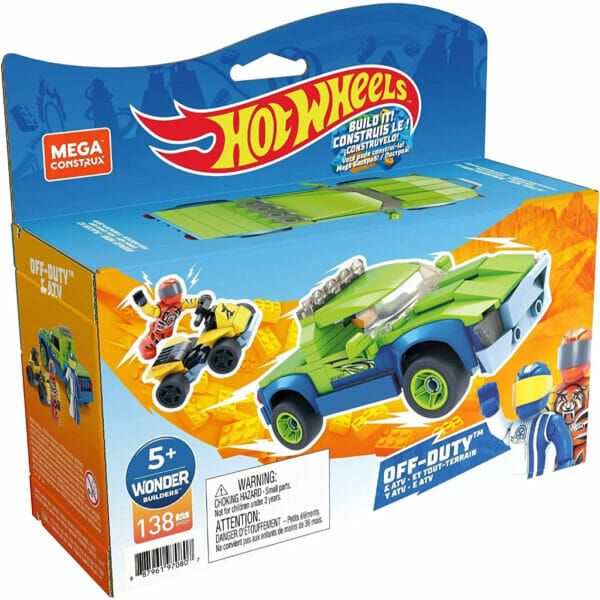 mega construx hot wheels off duty and atv building set for 5 year olds (3)