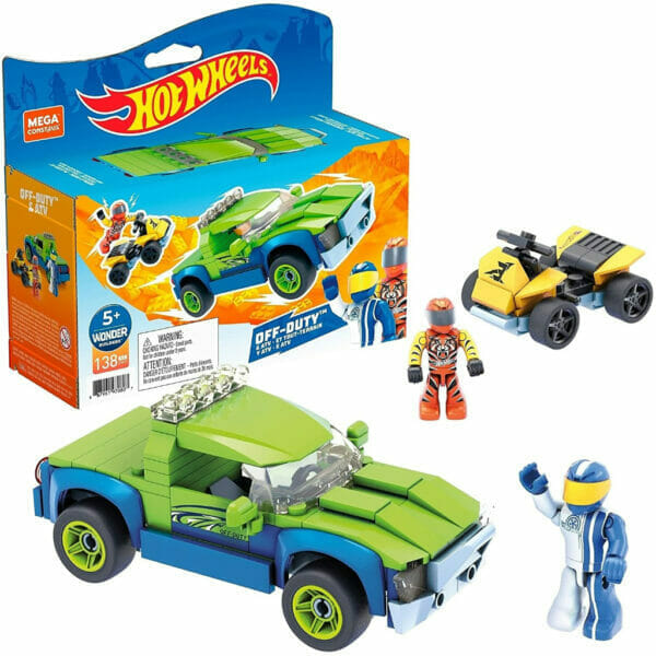 mega construx hot wheels off duty and atv building set for 5 year olds (4)