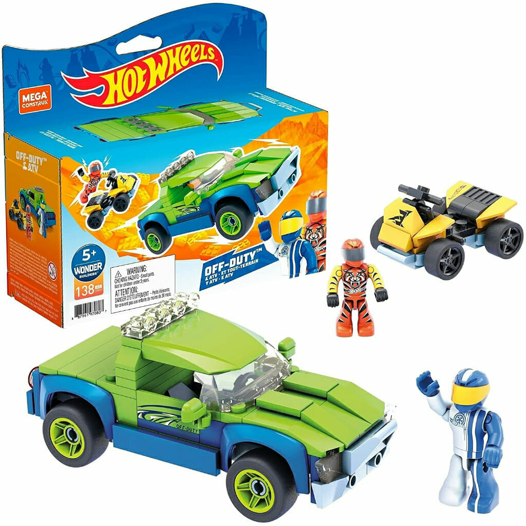 mega construx hot wheels off duty and atv building set for 5 year olds (4)