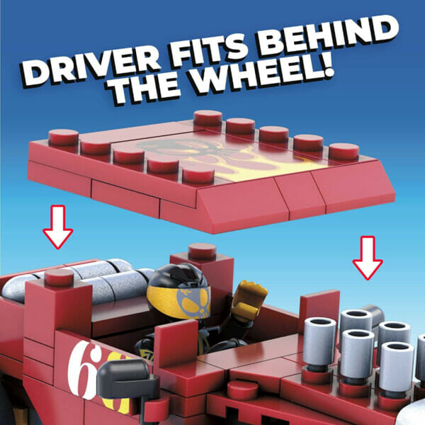 mega hot wheels building sets bone shaker 111pcs2