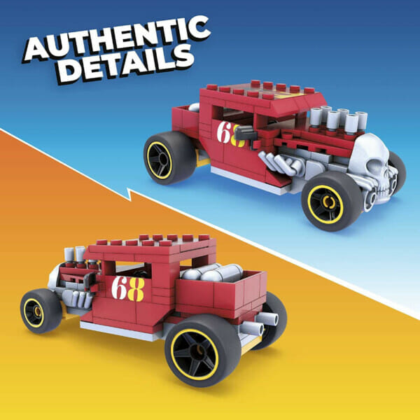 mega hot wheels building sets bone shaker 111pcs4