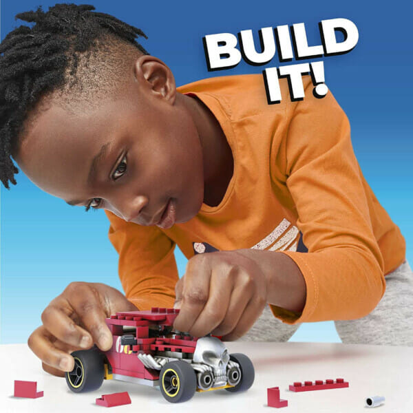 mega hot wheels building sets bone shaker 111pcs6