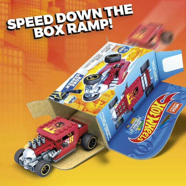 mega hot wheels building sets bone shaker 111pcs7