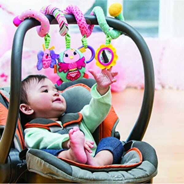 infantino spiral activity toy, pink 2