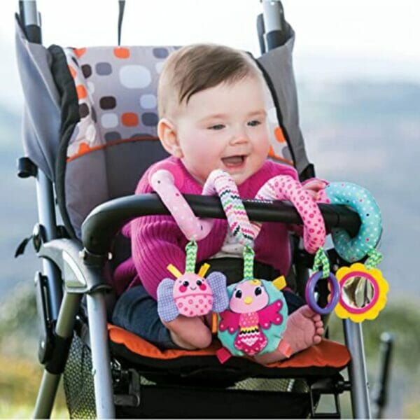 infantino spiral activity toy, pink 3