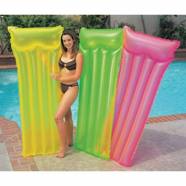 intex air mats 72 x 30 neon