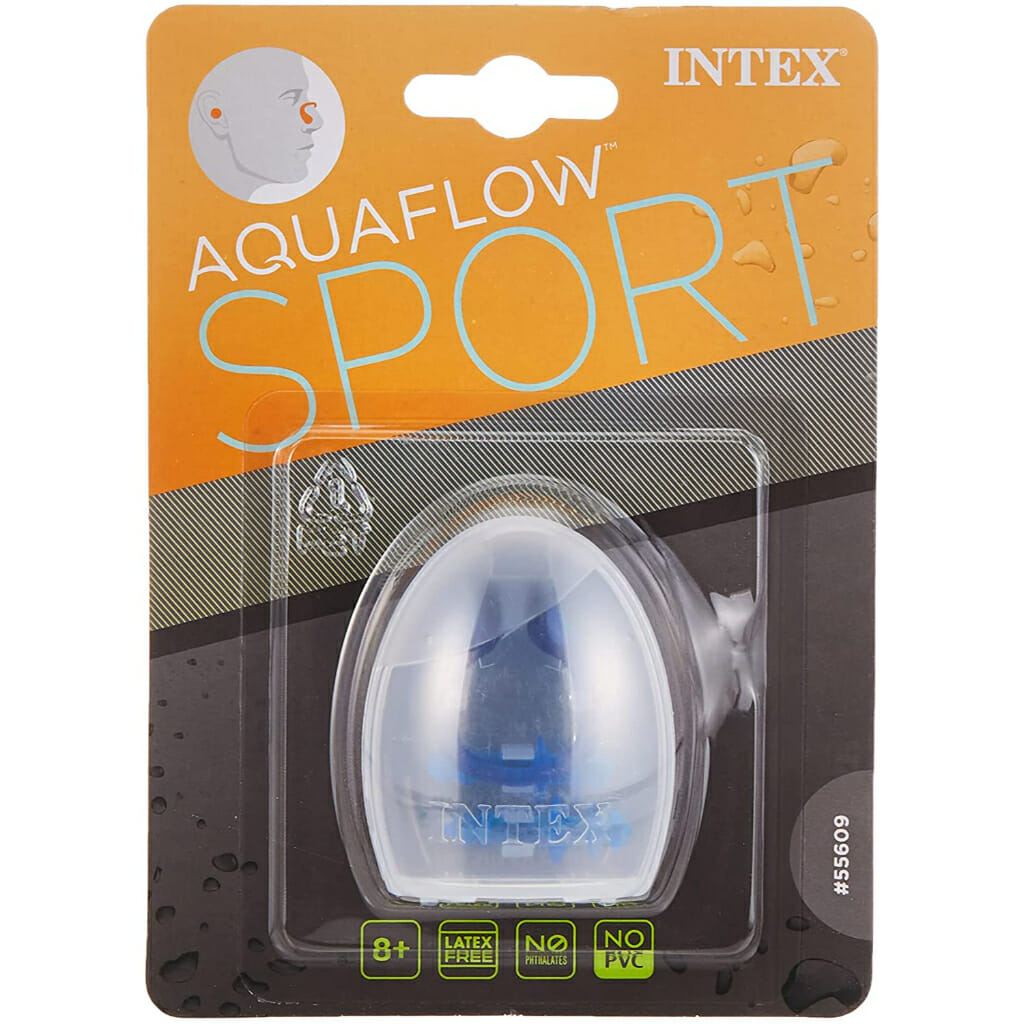 intex ear plugs and nose clip combo set1