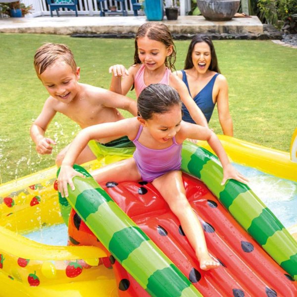 intex fun 'n fruity inflatable play center, for ages 2+, multicolor3