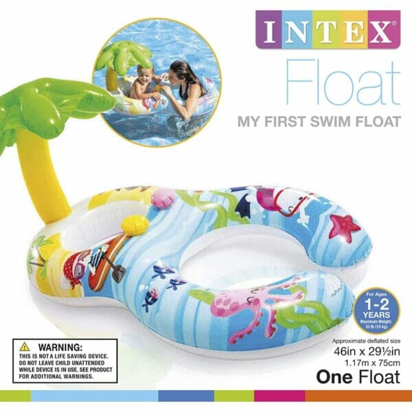 intex my first swim double float 46x29.53