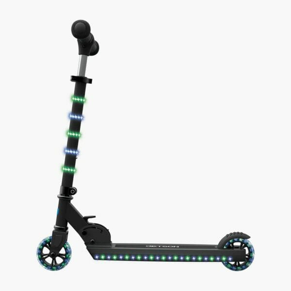 orbit light up folding kick scooter