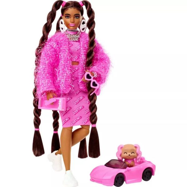 barbie extra barbie logo doll